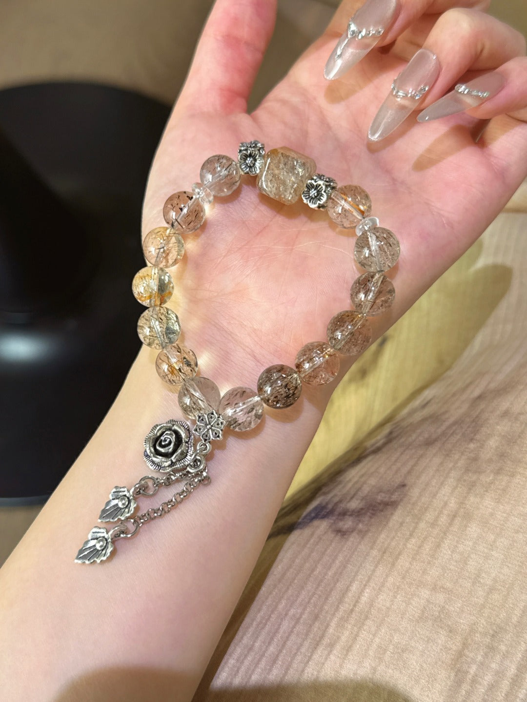 ▫️▪️ Black gold super sugar bracelet